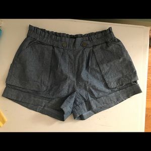 BCBG jean shorts